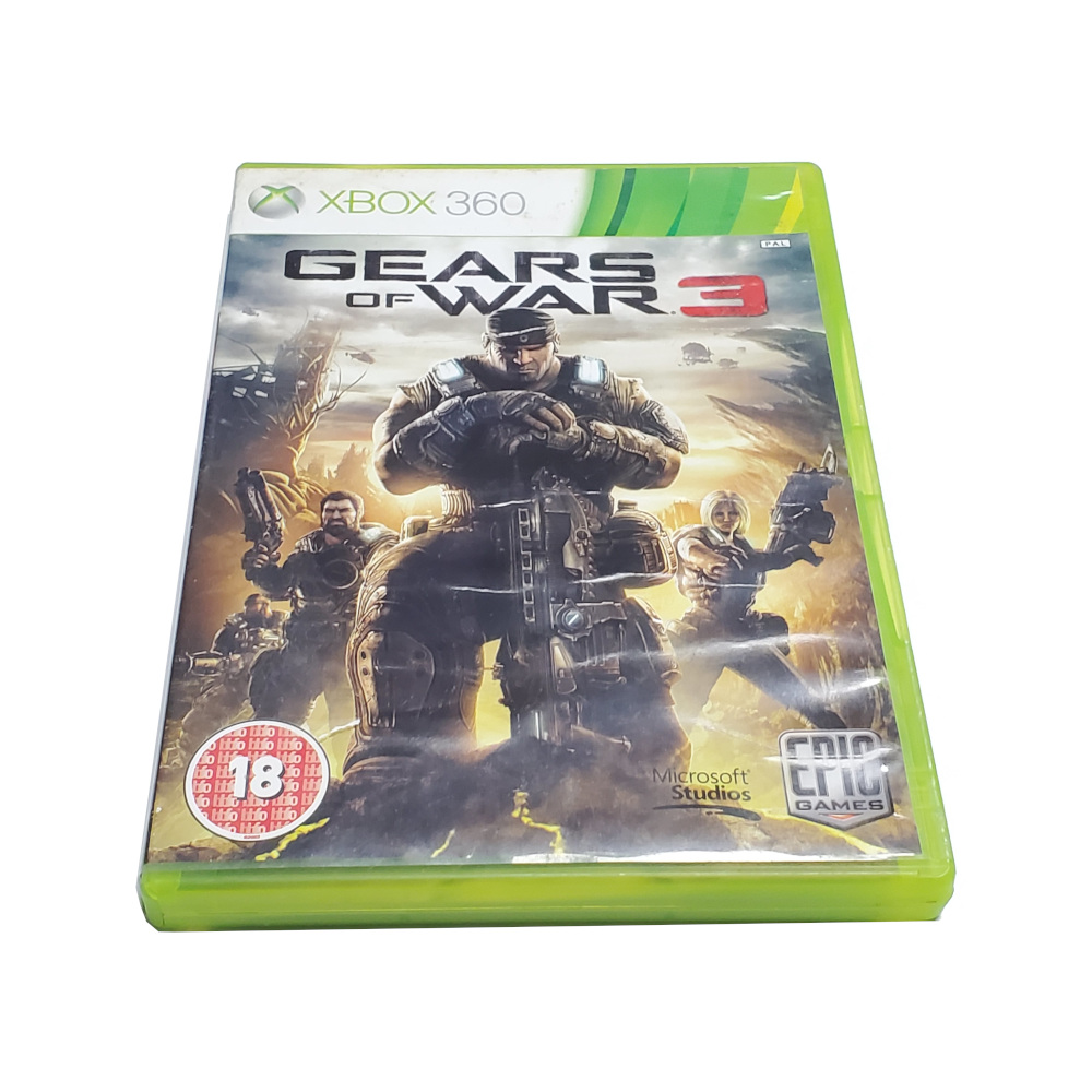 Gears of War 3 Xbox 360 - Epic Battle Action, Unleash Fury & Save Humanity!