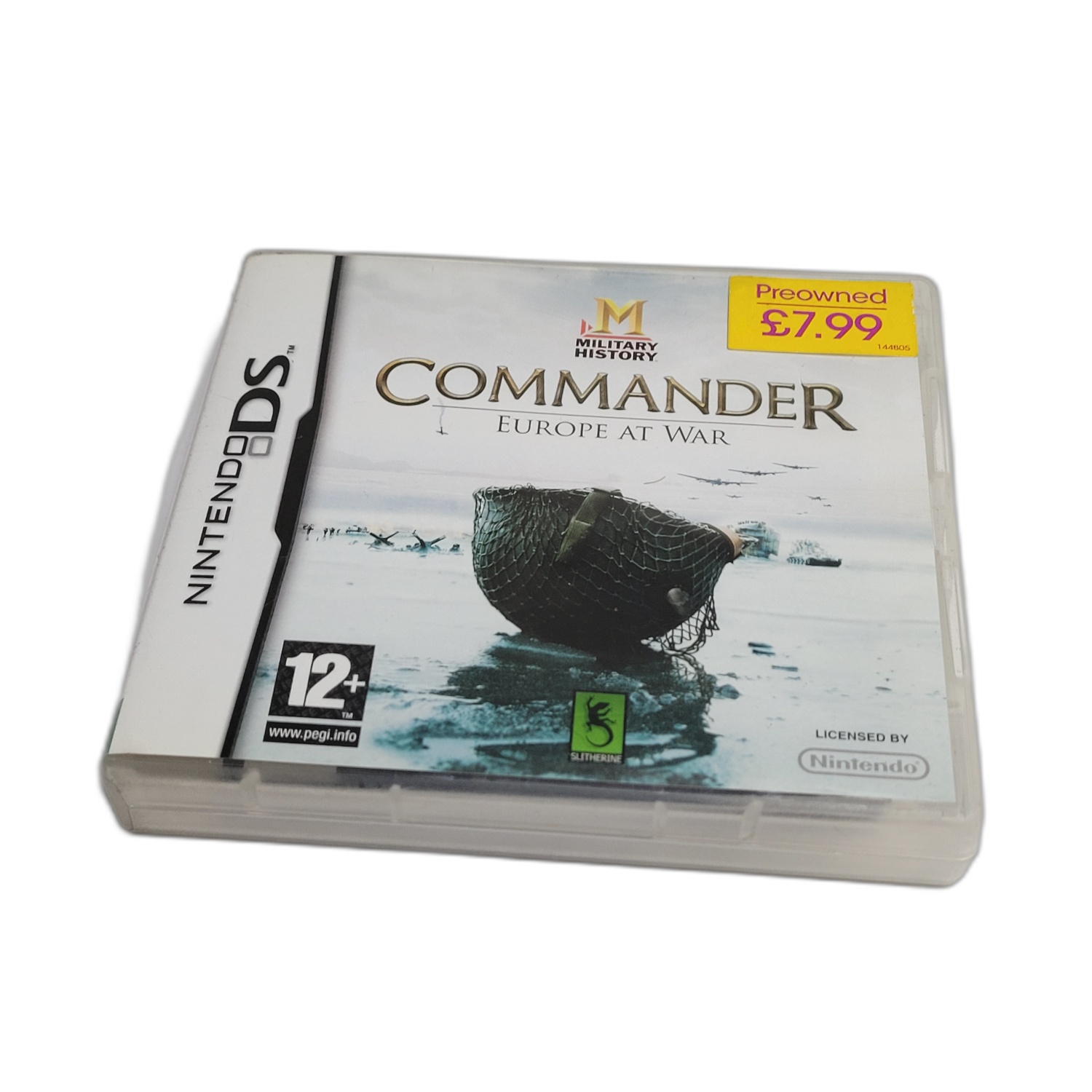 Commander Europe at War - Nintendo DS Strategy Game - Complete with Manual