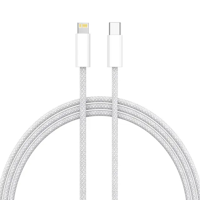 20W PD USB-C to iPhone Cable Fast Charging for iPhone 14 13 12 11 Pro Max